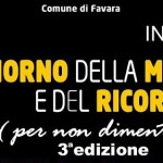 A Favara il “Giorno della Memoria e del Ricordo”