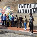 Agrigento, torna a splendere il murales “Tutti Diversi Tutti Uguali”