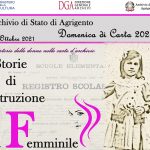 Archivio di Stato di Agrigento, Domenica di carta: Storie di istruzione al femminile