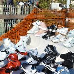 Agrigento, scarpe e abbigliamento contraffatto donato ai migranti