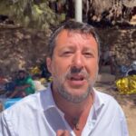 Salvini in visita all’hotspot di Lampedusa: “condizioni vergognose” – VIDEO