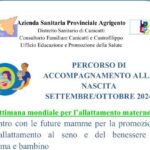 Settimana mondiale per l’allattamento materno, iniziative ASP in provincia