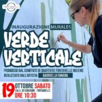 Agrigento, a Fontanelle nasce il murales “verde verticale”